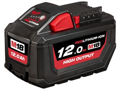) 14 in. . Milwaukee m18 fuel battery
